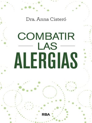 cover image of Combatir las alergias